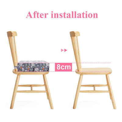 DS BS Kids Dismountable Highchair Booster Cushion-Polar Bear