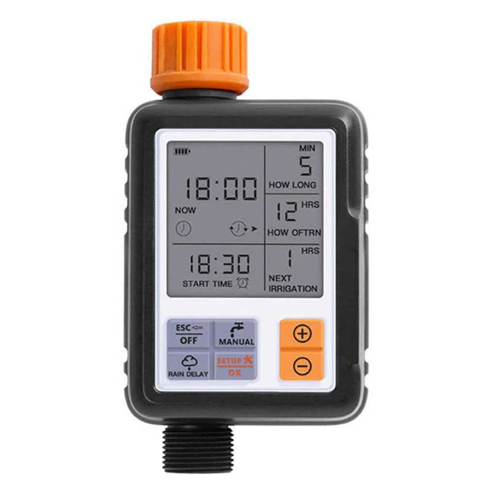 DS BS Double Outlet Water Timer for Garden Hose Faucet