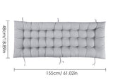 DS BS 155cm Thickened Patio Indoor Outdoor Lounge Chair Cushion