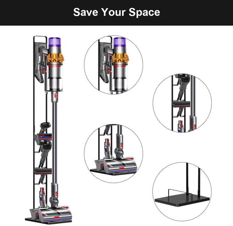 DS BS Vacuum Stand Storage Stand Docking Station Compatible with Dyson