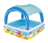 DS Bestway Beach Buddy Shaded Play Pool 1.40m x 1.40m