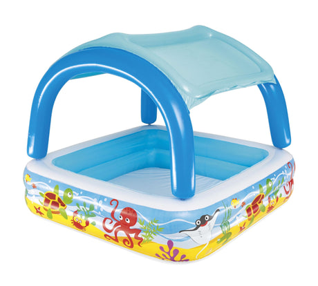 DS Bestway Beach Buddy Shaded Play Pool 1.40m x 1.40m