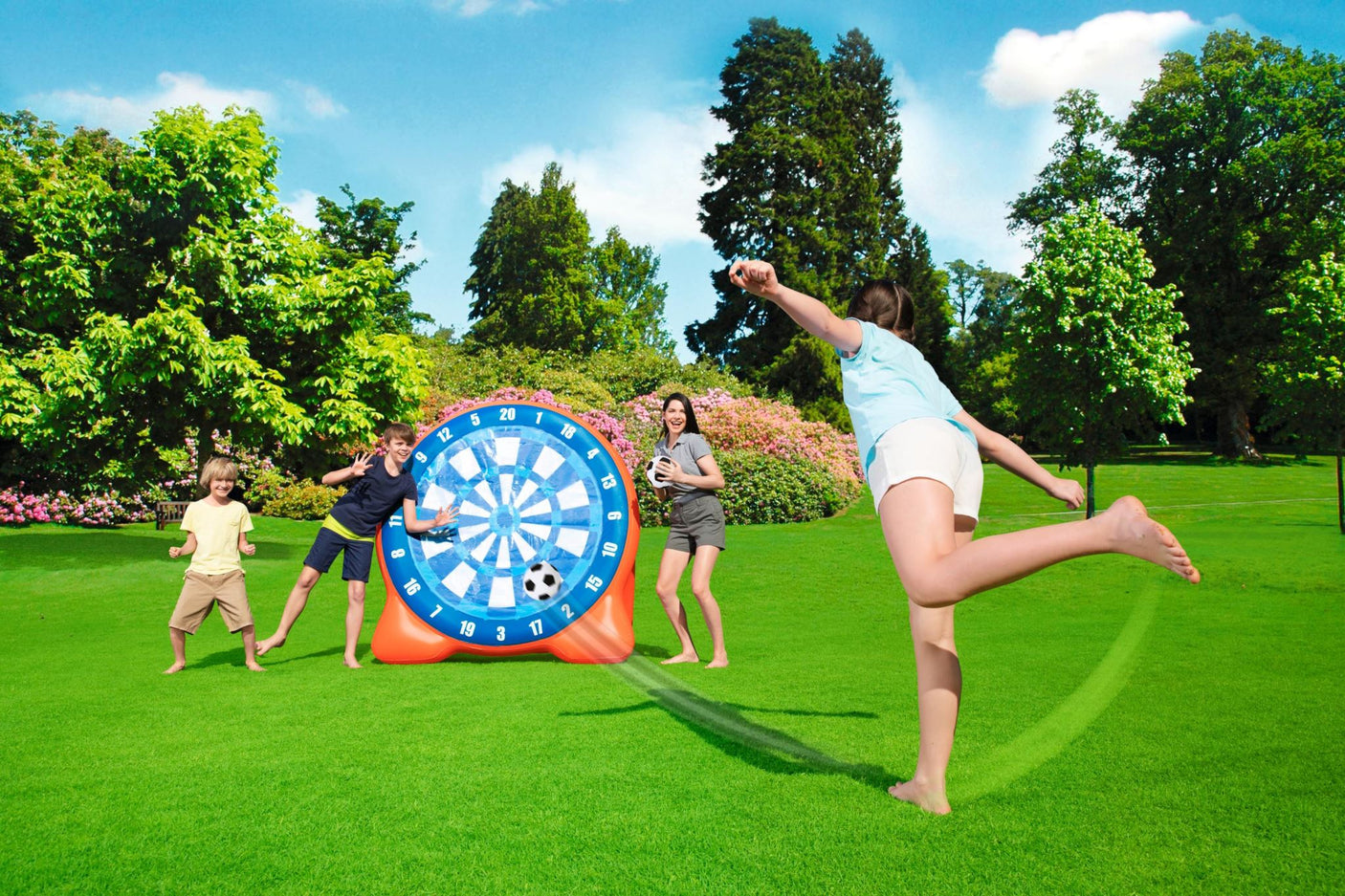 Bestway All Star Kickball Inflatable Dartboard