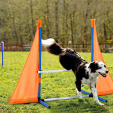 DS BD Dog Agility Equipment Obstacle Training Course 7 Set Toys Supplies Hurdle