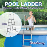 DS BD Bestway Above Ground Swimming Pool Ladder Steps for 1.32m Wall Height
