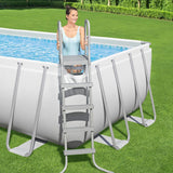 DS BD Bestway Above Ground Swimming Pool Ladder Steps for 1.32m Wall Height