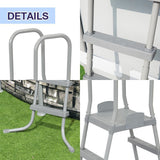 DS BD Bestway Above Ground Swimming Pool Ladder Steps for 1.32m Wall Height