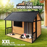 DS BD Petscene XXL Size Dog Kennel Wooden Puppy Home Shelter House Indoor