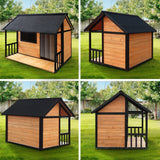 DS BD Petscene XXL Size Dog Kennel Wooden Puppy Home Shelter House Indoor