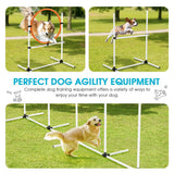 DS BD 5PCS Dog Agility Set Obstacle Course Hurdle Jump Training Exercise