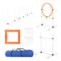DS BD 5PCS Dog Agility Set Obstacle Course Hurdle Jump Training Exercise