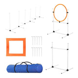 DS BD 5PCS Dog Agility Set Obstacle Course Hurdle Jump Training Exercise