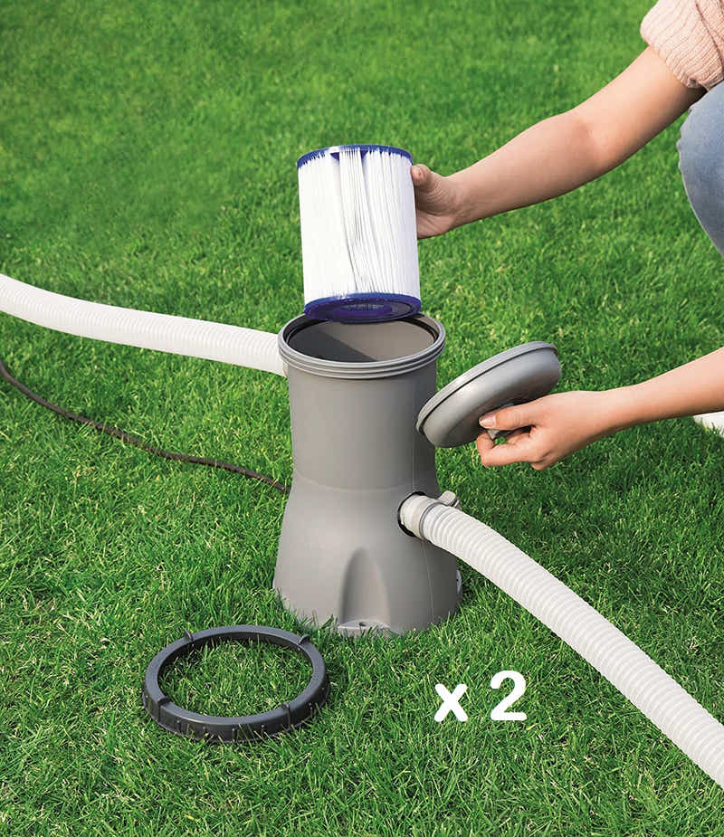 Bestway Pool Filter Cartridge II x 2 530 & 800 gallon per hour
