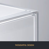 DS BD 2 Tier Cupcake Cabinet Shelf Acrylic Cake Bakery 5mm Thick Transparent