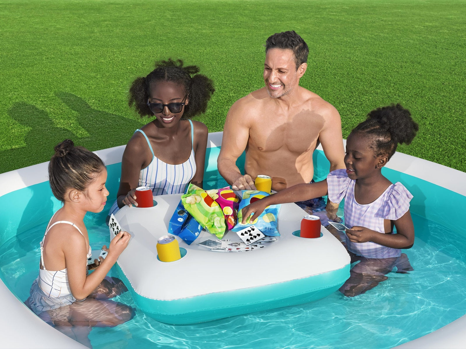 DS Bestway Sippin' Summer Family Pool 54446
