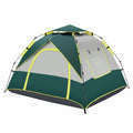 DS BD OGL 3 Person Tent Pop Up Instant Waterproof 215x200x141cm Green White
