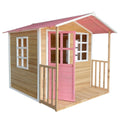 DS BD Wooden Cubby House Kids Cottage Outdoor Playhouse Game Centre Play Toy