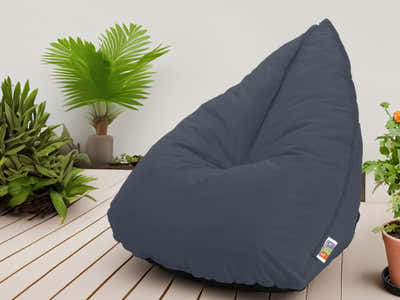 Outdoor Triangle Foam Bag Chair - Grey