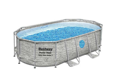 DS Bestway Power Steel Oval Pool 4.27 m x 2.50 m