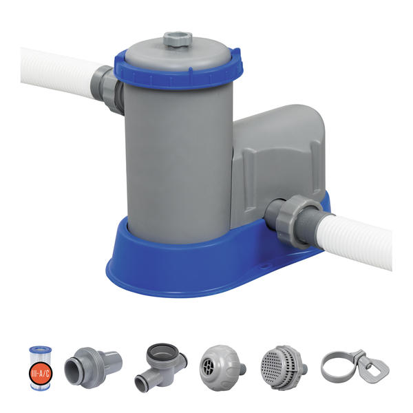 DS Bestway 1500Gal Filter Pump 1,100 - 31,700L pools