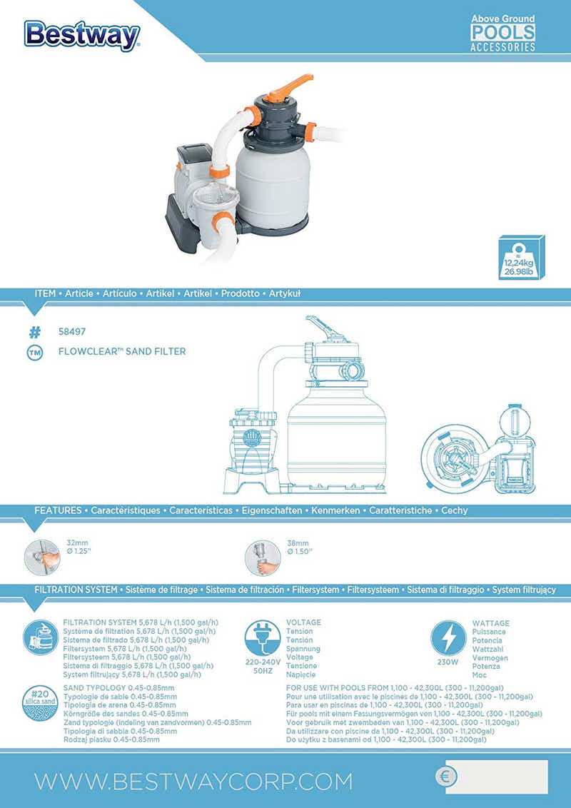 Bestway Sand Filter
