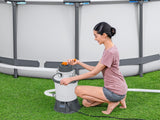 DS Bestway 800gal Flowclear Sand Filter Pump 1100-18100L pools