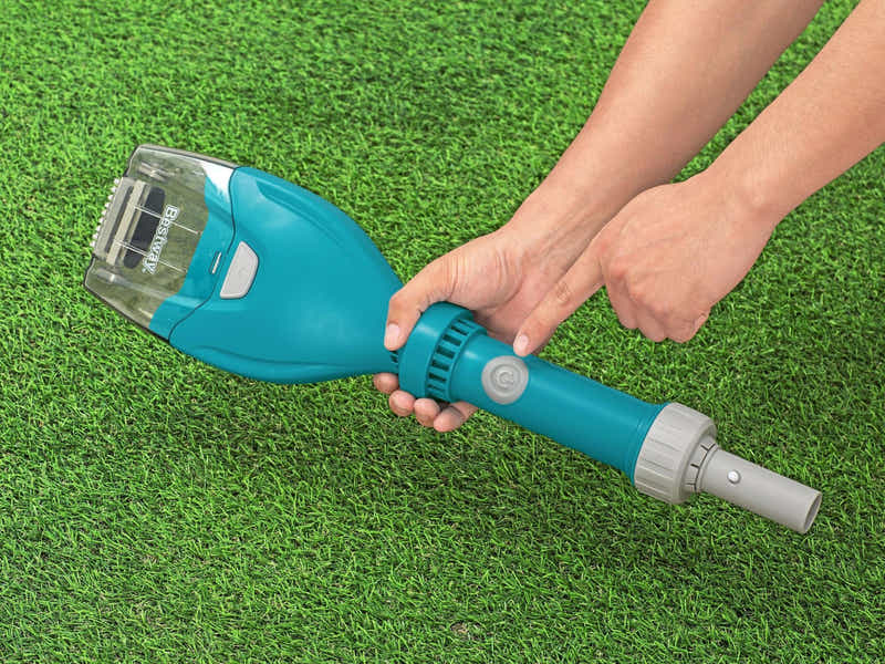 Bestway AquaTech Cordless Pool Vacuum pools up to 10 ft in height