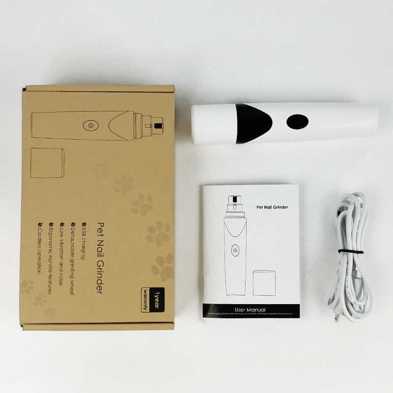 DS BS Electric Rechargeable Pet Nail Grinder