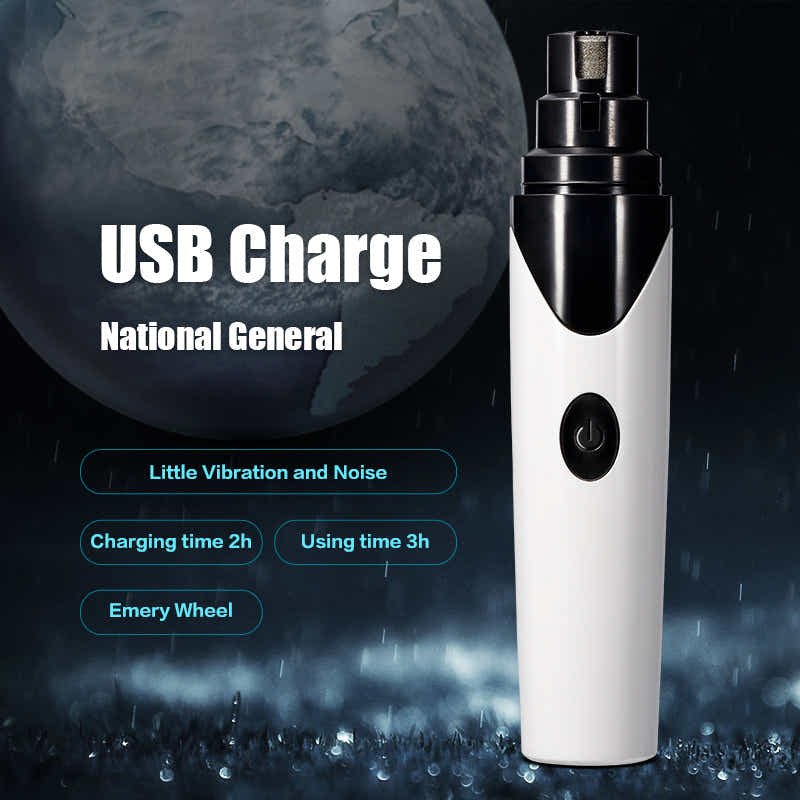 DS BS Electric Rechargeable Pet Nail Grinder