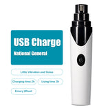 DS BS Electric Rechargeable Pet Nail Grinder