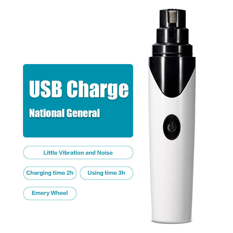 DS BS Electric Rechargeable Pet Nail Grinder