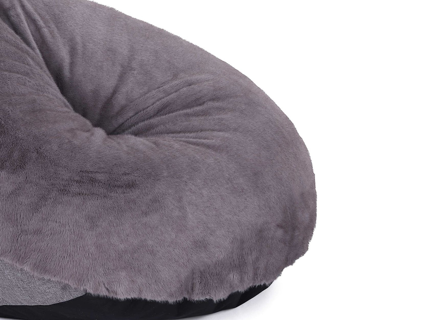 Indoor Foam Bag Leaf Shape Grey