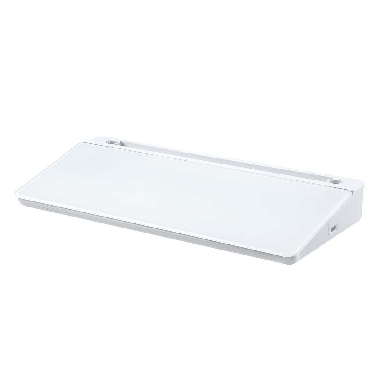 DS BD Glass Desktop Whiteboard Organiser Dry Erase Board Memo Note Pad Keyboard