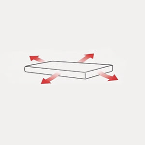 Allow the mattress to fully expand to its original shape