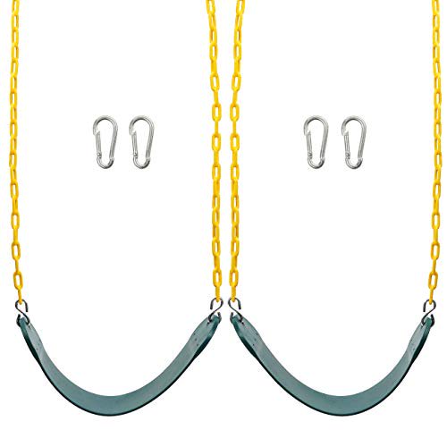 DS BS Heavy Duty Swings Seats with Coated Chain