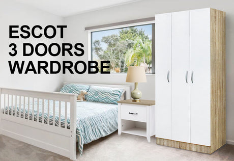 DS Escot 3 Doors Wardrobe