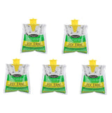 DS BS 5pack Hanging Fly Trap Disposable Fly Catcher Bag