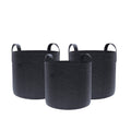 DS BS 3 Pack Garden Plant Fabric Grow Bags 37L