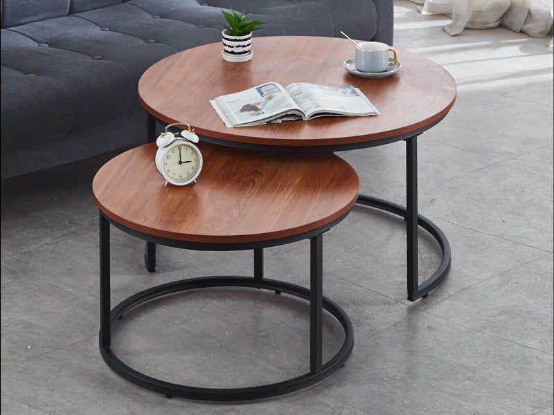 Nesting Coffee Table Set - Walnut