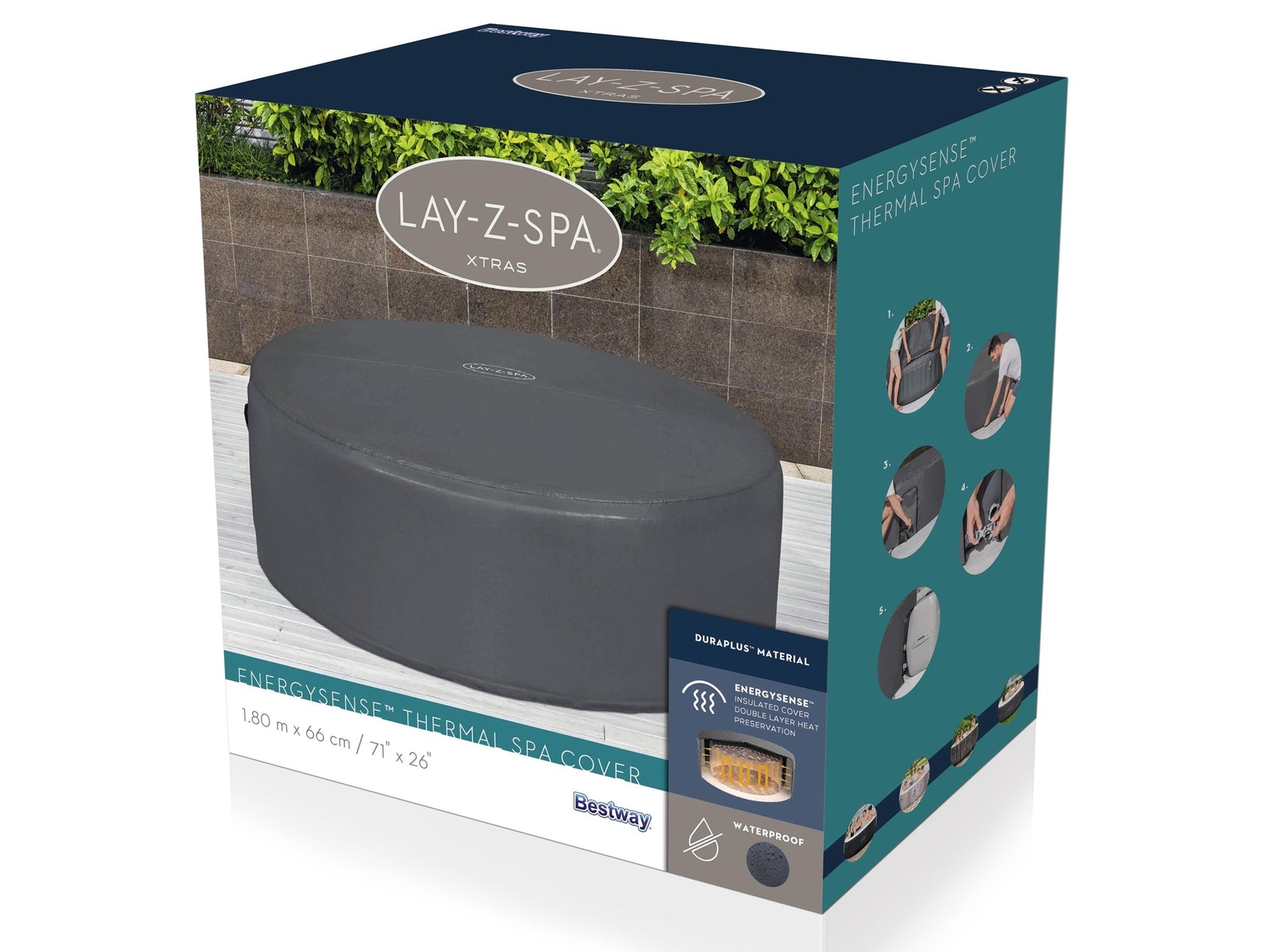 DS Bestway Thermal Cover 1.8m x 66cm 60317