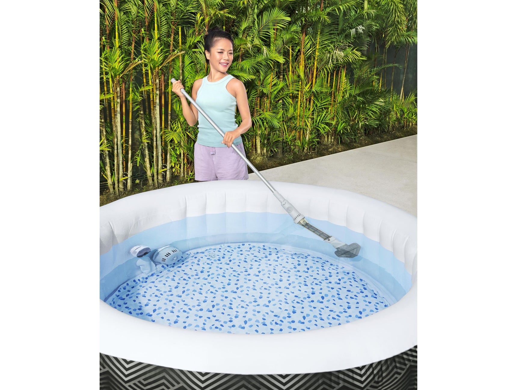 DS Bestway Spa Rechargeable Underwater Vacuum