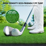 DS BD Golf Putter Mat Practice Hitting Training Putting Chipping Ball Green