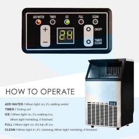 DS BD Commercial Ice Cube Maker