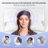 DS BD Luxdream Cervical Pillow Memory Foam Contour Shoulder Ergonomic Dark Grey