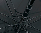 DS BS Double Canopy Vent Automatic Open Extra-Large Golf Umbrella Black