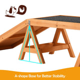DS BD Dog Agility Ramp Toy Obedience Training Obstacle Course Play Wooden Arch