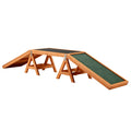 DS BD Dog Agility Ramp Toy Obedience Training Obstacle Course Play Wooden Arch