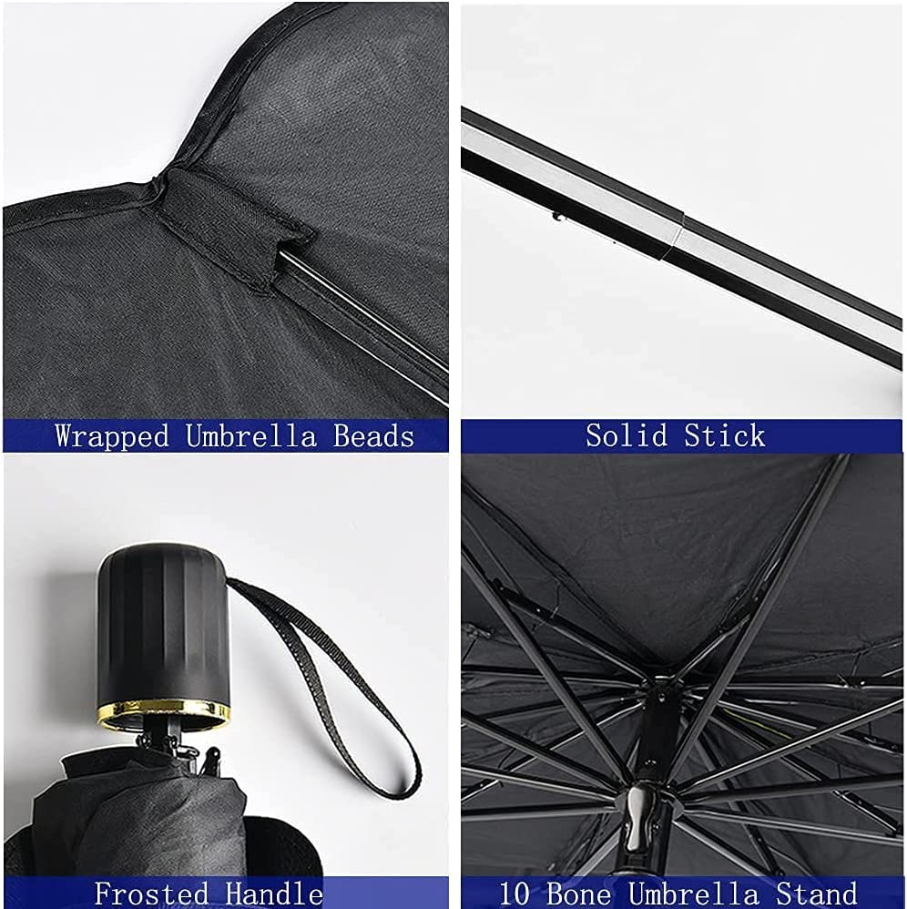 DS BS Foldable Car Windshield Sun Shade Umbrella 140×78cm