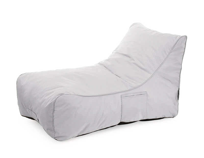 Outdoor Foam Lounger Bed - White