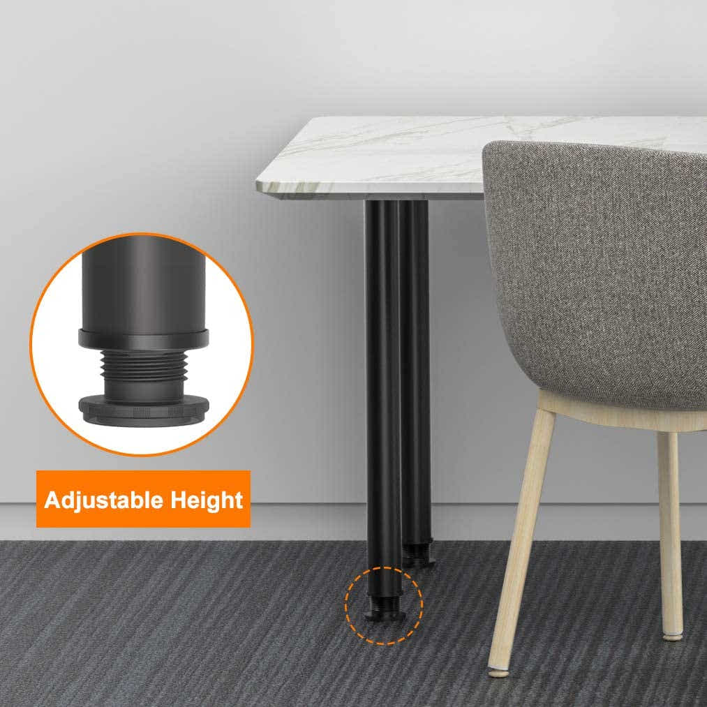 DS BS Adjustable Office Table Furniture Metal Desk Legs-110cm